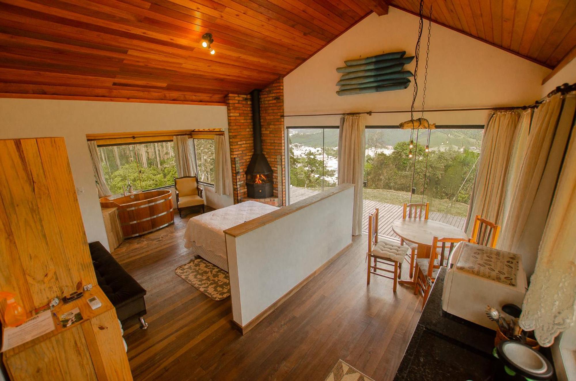 Cabana Tramonto Di Lourdes Doutor Pedrinho Ngoại thất bức ảnh